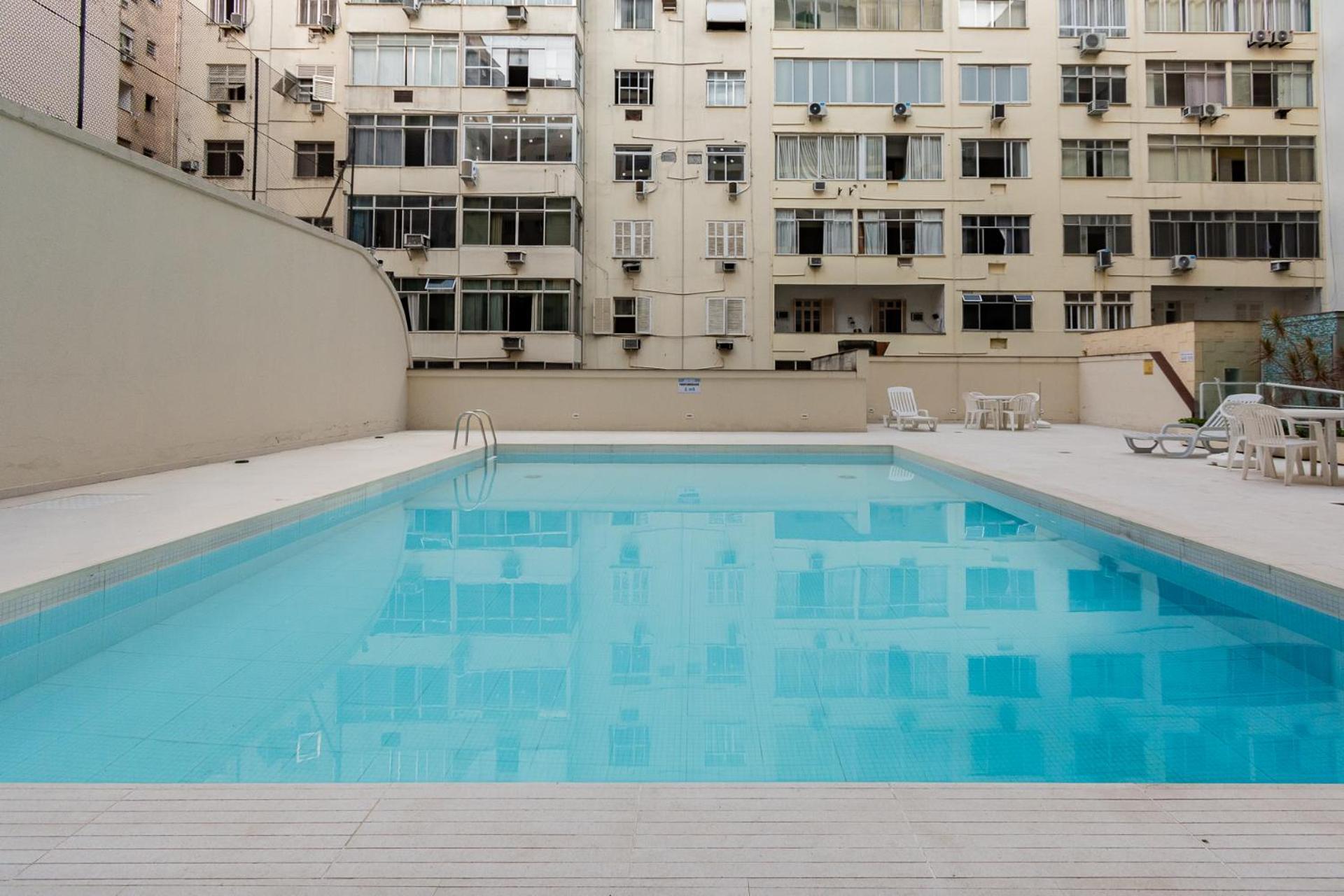 Flat Posto 6 Com Piscina - Copacabana Rio de Janeiro Exterior foto