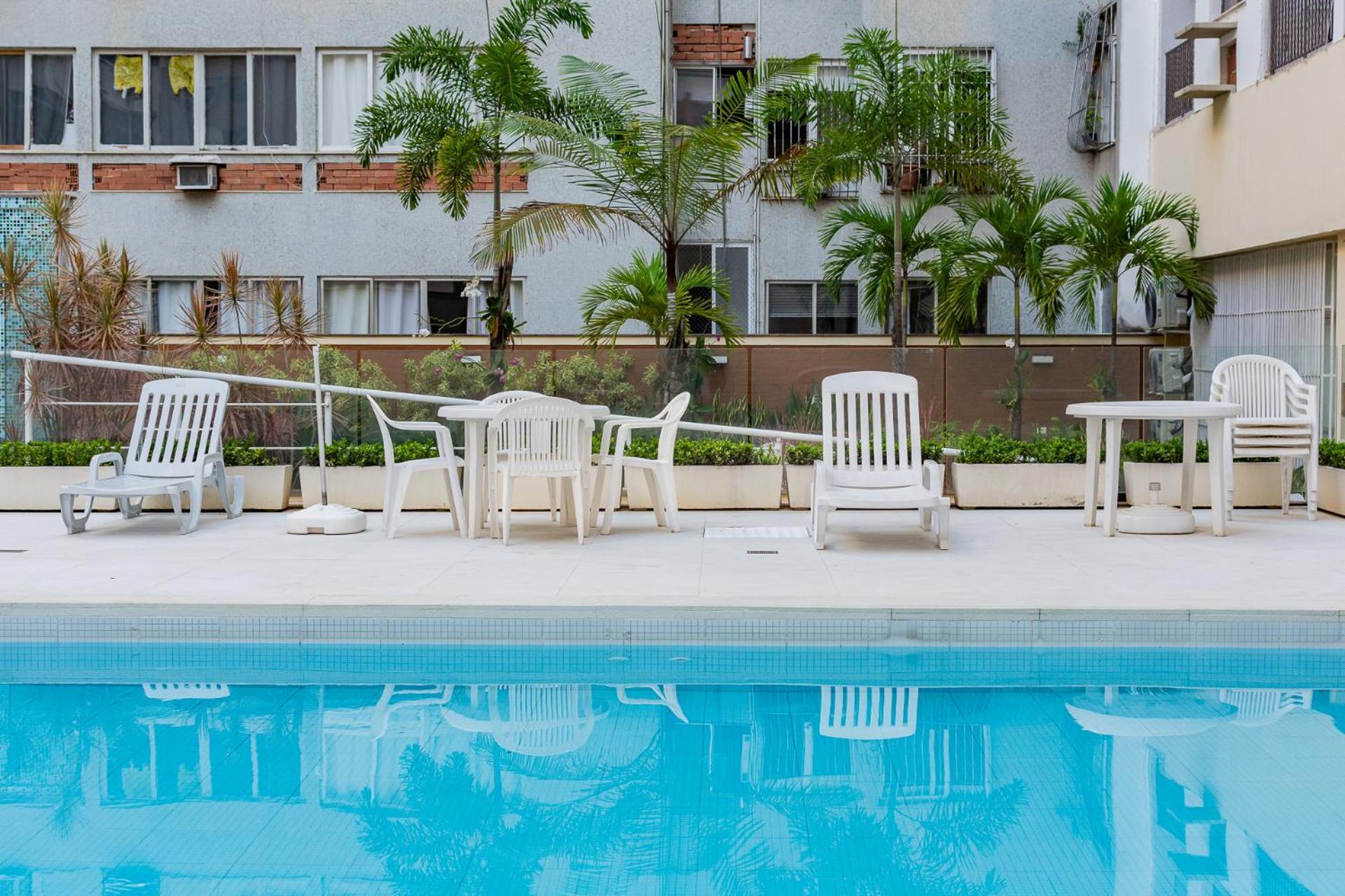Flat Posto 6 Com Piscina - Copacabana Rio de Janeiro Exterior foto